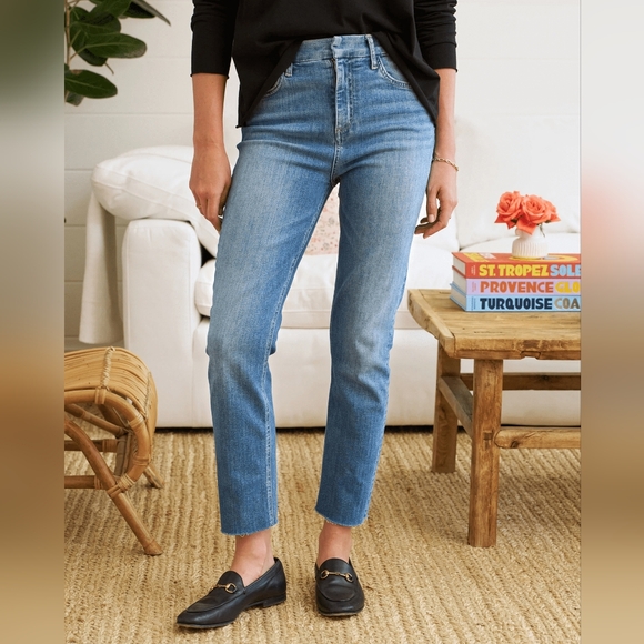 Frank & Eileen Denim - Frank & Eileen Derry Pant in Classic Blue Wash Size 30